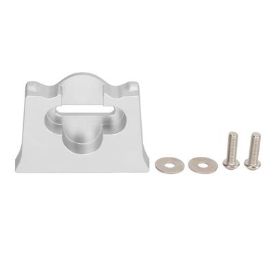 Tailgate Limiter Aluminum Rust Resistant Tailgate Latch Bumper Stop Accessories for Wrangler JK JKU 2007 To 2018 Silver