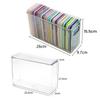 Ins Large Capacity Storage Box Transparent Desktop Phone Case Container Acrylic Cosmetics Small Rack Sundries Storage Basket