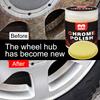 Car Door Handle Window Chrome Bright Strip Repair Metal Polishing Shine Renovation Paste Water Damage Rust Oxidation Removal