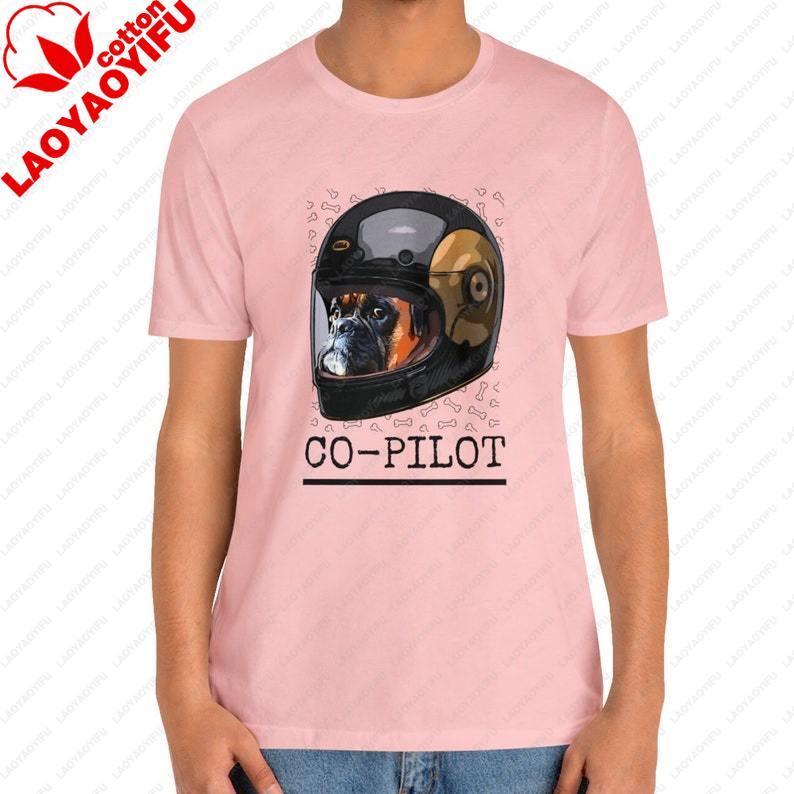 Boxer Dog Shirt Dog Is My Copilot Boxer Dog Is My Copilot T Boxer Dog Lover Tshirt Graphic T Shirts Shirts for Women Y2k Top