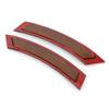 2pcs Plastic Car Front Bumper Reflector Lights Side Marker Lamp Reflective Light Fit for E92 E93 2007 2012