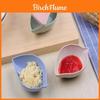 Eco-friendly Wheat Straw Sauce Dish Featuring Stylish Colors For Seasonings And Dips