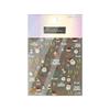 2023 Christmas 5D Nail Stickers: Santa Claus, Gingerbread Man & Reindeer - Cute Japanese Style Adhesives