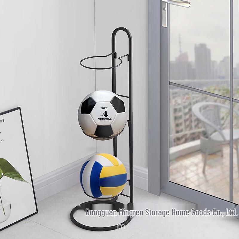 WEZHO Portable Tiered Ball Storage Rack