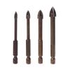 For Stone Drill Bits For Tile With 4 Cutting Edge 4pcs Set