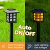 Solar Flame Lawn Lamp - Outdoor Waterproof Garden Light for Courtyard and Landscape