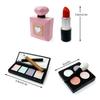 Make-up Tortenaufsatz 4er-Pack, Harz Kosmetik Lippenstift Parfümflasche Lidschatten Rouge Make-up Torte Dekoration Geburtstagsparty Zubehör