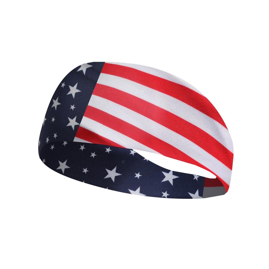 Stylish Hairband for Men Women and Kids Fashionable and Comfortable Head Accessory Flags Sweatbands Versatile