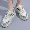 2025 Spring White Shoes Women's New Korean Edition Female Students Height Increasing Thick Soled Sports Board Shoes Casual Shoes