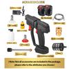 600W 20000mAH Wireless high pressure mini washer cleaner car wash gun foam machine for Car tools