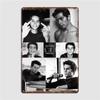 Dylan O'brien Targhetta Metallica Poster Club Decorazione Murale Crea Segno Metallica Murale Poster