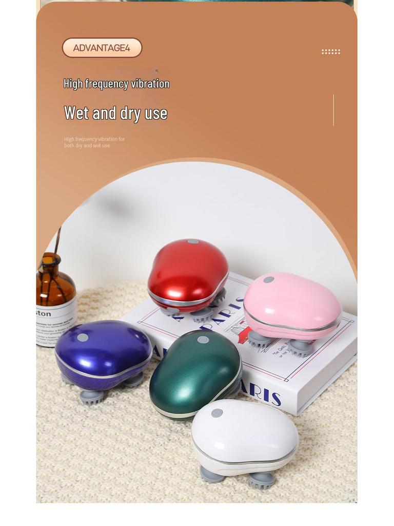 Rechargeable Electric Head Massager for Cats: Multifunctional Smart Scalp Relaxation Tool