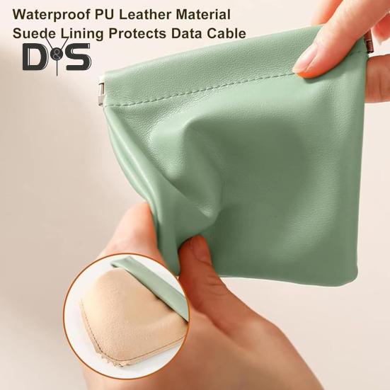 3 szt. Przenośna torba do przechowywania Lekki organizer z zapięciem na zatrzask Saszetka na kosmetyki Wszechstronna kieszeń Kosmetyczka