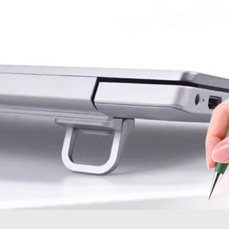 Foldable Portable Laptop Holder Bracket Aluminum Computer Stand For Home Office Desk Work Place