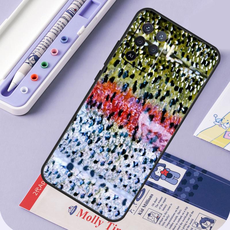 

Rainbow Trout Fishing Skin For Oppo A40 A60 A80 A94 A74 A54 A15 A18 A38 A58 A78 A98 A16 A76 A96 A57 A17 A77 A5 Pro Case OPPO A79 5G