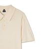 MAN ON THE BOON Polo Knit T-Shirt Ivory