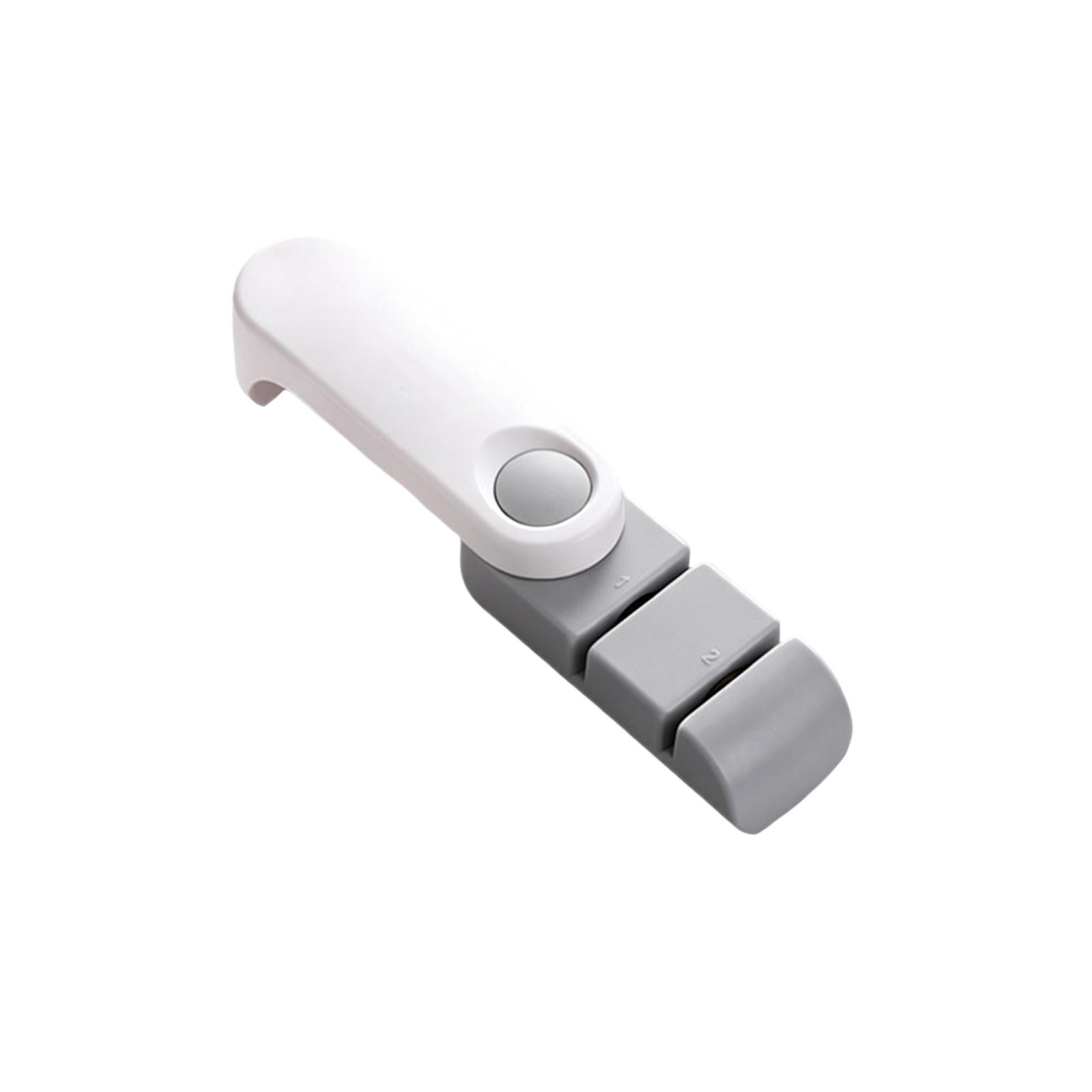 Manual Two-Stage Knife Sharpener Kitchen Household Knife Sharpener Tool with Non-Slip Handle and Compact Design for Easy Sharpening