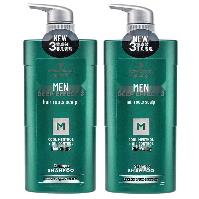 

Schwarzkopf Men s Peppermint Vitality Shampoo