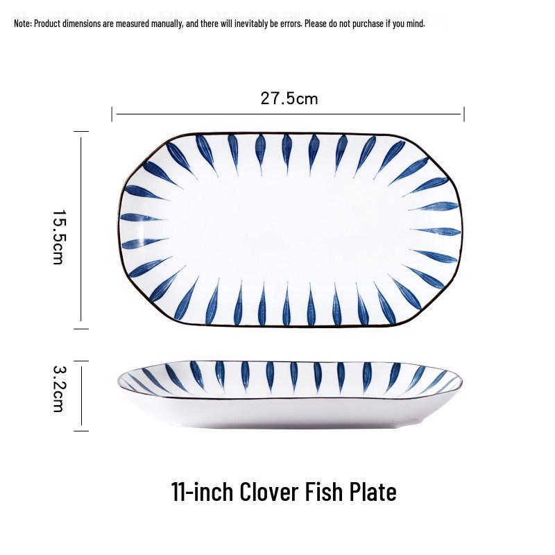 Japanese 10-Person Tableware Set: Creative Rice Bowls, Plates, and Noodle Bowls Combination.