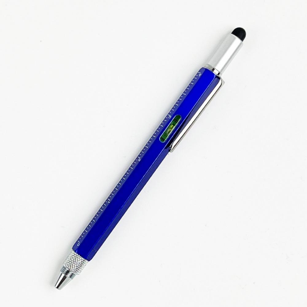 Metal Construction Multi-tool Pen Refillable Ballpoint Multifunctional Pen  DIY Activities
