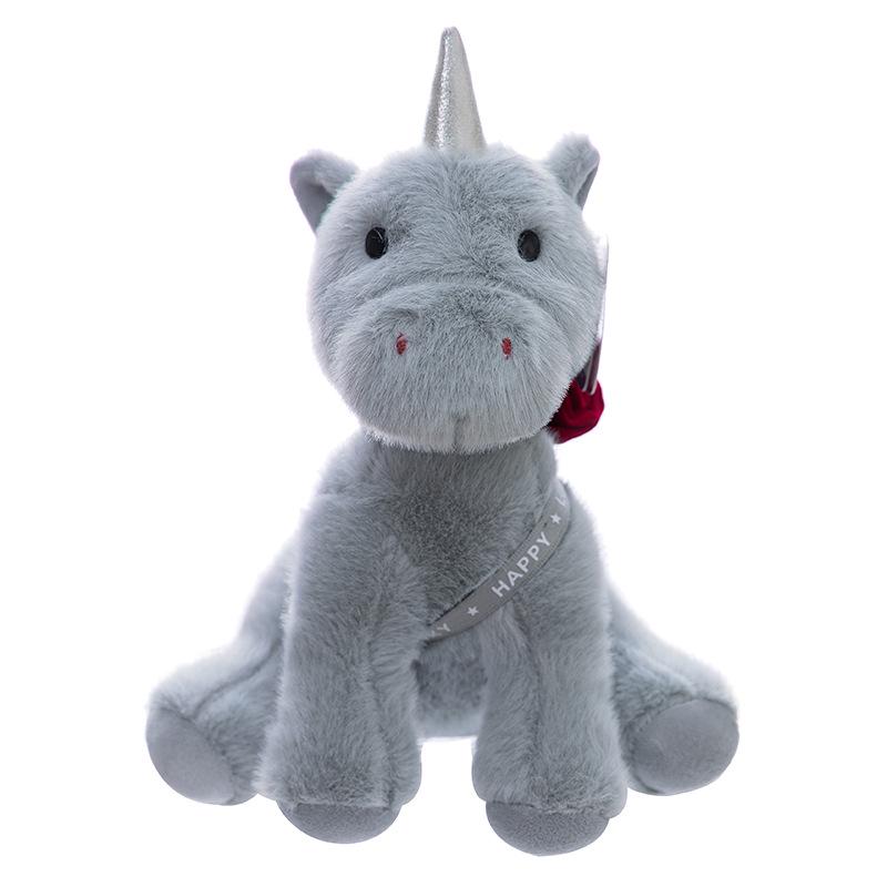 Cross-border Rose Unicorn Plush Toy - Cute Simulation Doll Gift for Girls