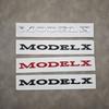 3D ABS Black Model 3 Letters Logo Car Rear Trunk Badge Sticker For Tesla Model 3 X S Y Auto Decal Accessories
