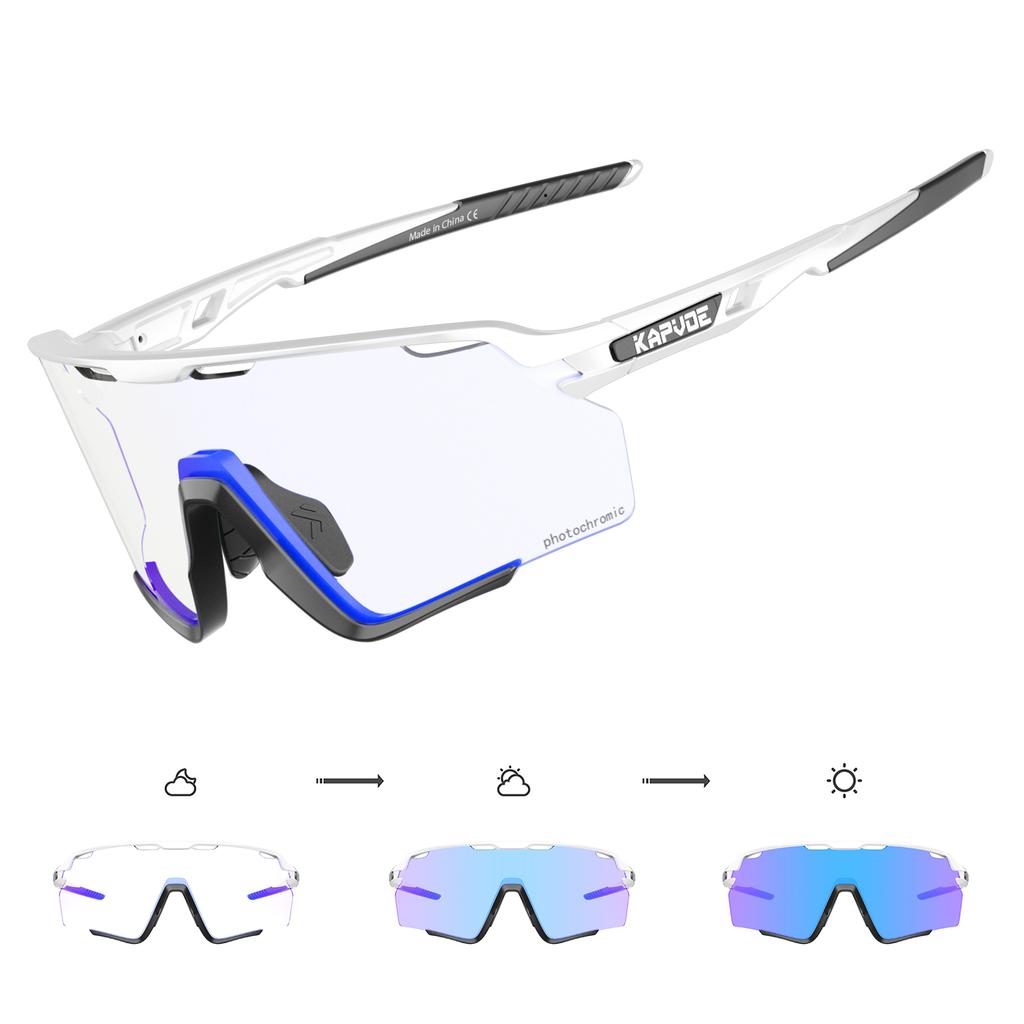 Cycling Glasses MTB Bike Sunglasses UV400 Road Pochromic Bicycle Equipment Outdoor Sport Fishing Accessories