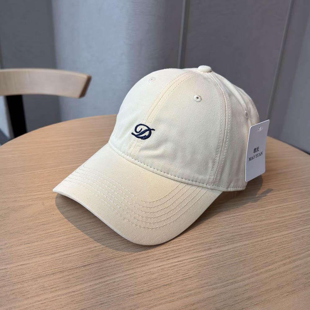 Fashion Hat Spring and Summer New Embroidered Letter Soft Top Baseball Cap Children's Korean Version Niche Face Small Cap Versatile Sun Hat