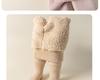 Winter Velvet Thickened Children's Tights with Fleece-Lined Warmth, Vertical Stripes for Toddlers & Kids