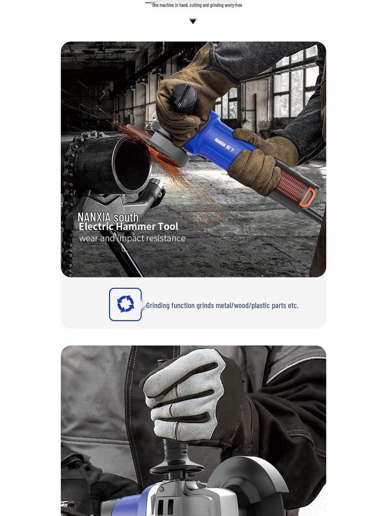 Compact Multifunctional Angle Grinder & Polisher