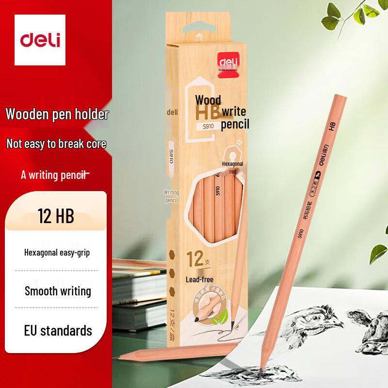 Deli S910-HB Writing Pencils