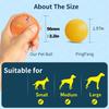 Intelligenter Hundespielzeugball, elektronischer interaktiver Haustierspielzeugball, automatischer springender rollender Spielzeugball mit RGB-Lichtern, für Welpen und Katzen