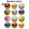 TPR Stress Ball 12Pcs Steamed Bun with Steamer Anti-Anxiety Glitter Cartoon Relaxation Squeeze Dumpling Toy Simulated Dough Fidget Sensory Reliever