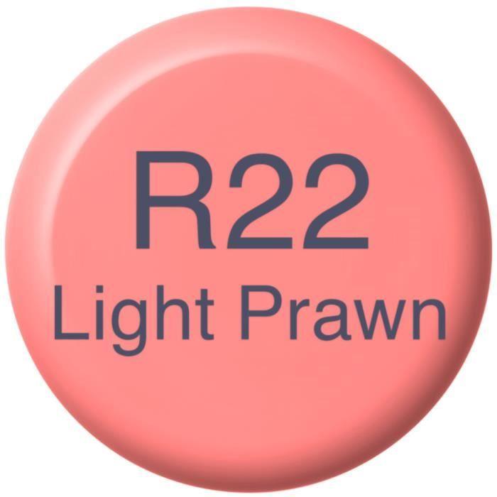 Recharge Encre marqueur Copic Ink R22 Light Prawn Rose