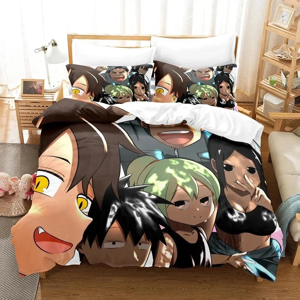3D Mein Senpai ist nervig Bettwäsche-Set Gedrucktes Bettwäsche-Set Mit Kissenbezug Bett Weiche Bettbezug Weiche Einzel Doppel König Super King-Größe Abmessungen