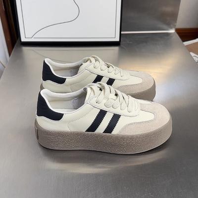 Diksoldige Nieuwe Ronde Neus Retro Casual Boardschoenen voor Dames