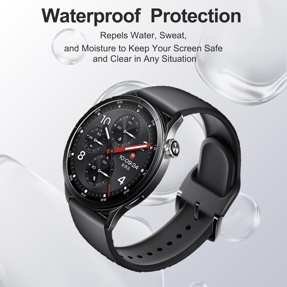 5-20ks pro Xiaomi Watch S5 Měkká hydrogelová fólie z TPU Plné krytí Ochranná fólie na displej hodinek Ochranná fólie proti poškrábání Není sklo