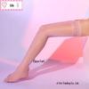Silky Shiny Lace Silicone Non-Slip Long Thigh-High Stockings