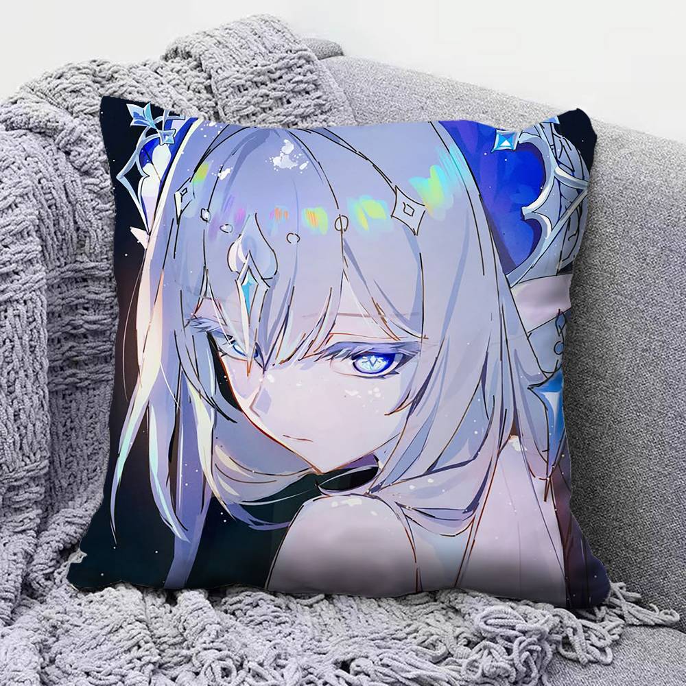 TSARITSA Genshin Impact   Home Sofa Cushion Covers and Aecorative Custom Pillow Covers