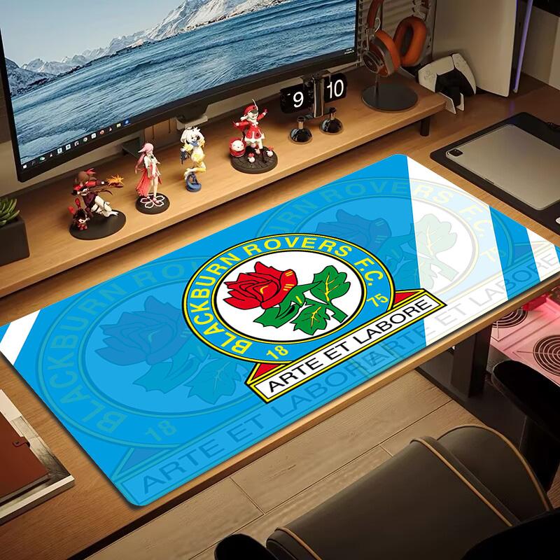 Blackburn Rovers Color Mouse Pad Large Gaming Table Cushion Non-slip Laptop Tablet Big Mousepad XXL Mat Mini PC Playmat With Lock edge