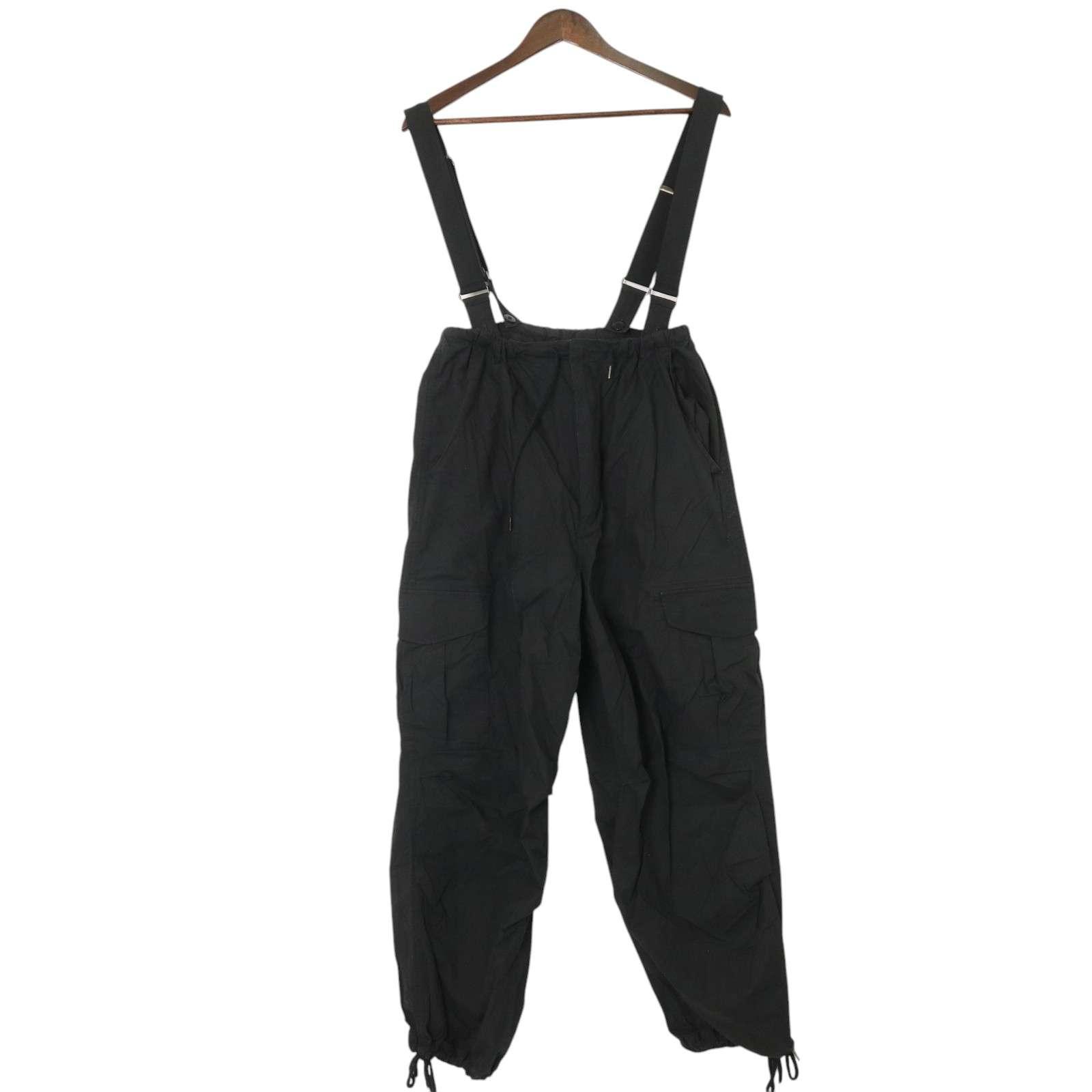 MOUSSY All Year Stretch Suspender Cargo Pants Sz.1 Women s Black