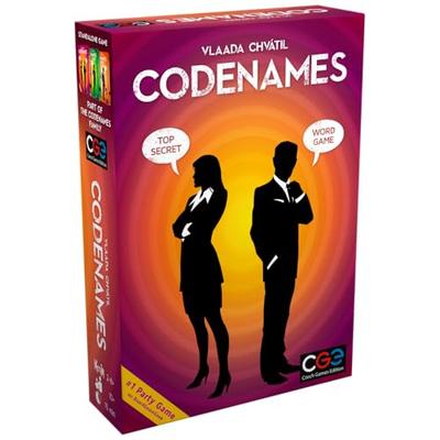 Codenames Card Game, 2-8 Players, Ages 3 and Up