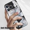 Fantastic Butterfly Print Lanyard Case For iPhone 17 Pro Max Funda iPhone 16 15 14 13 Pro Max 11 16E 17E Soft Silicone Cover