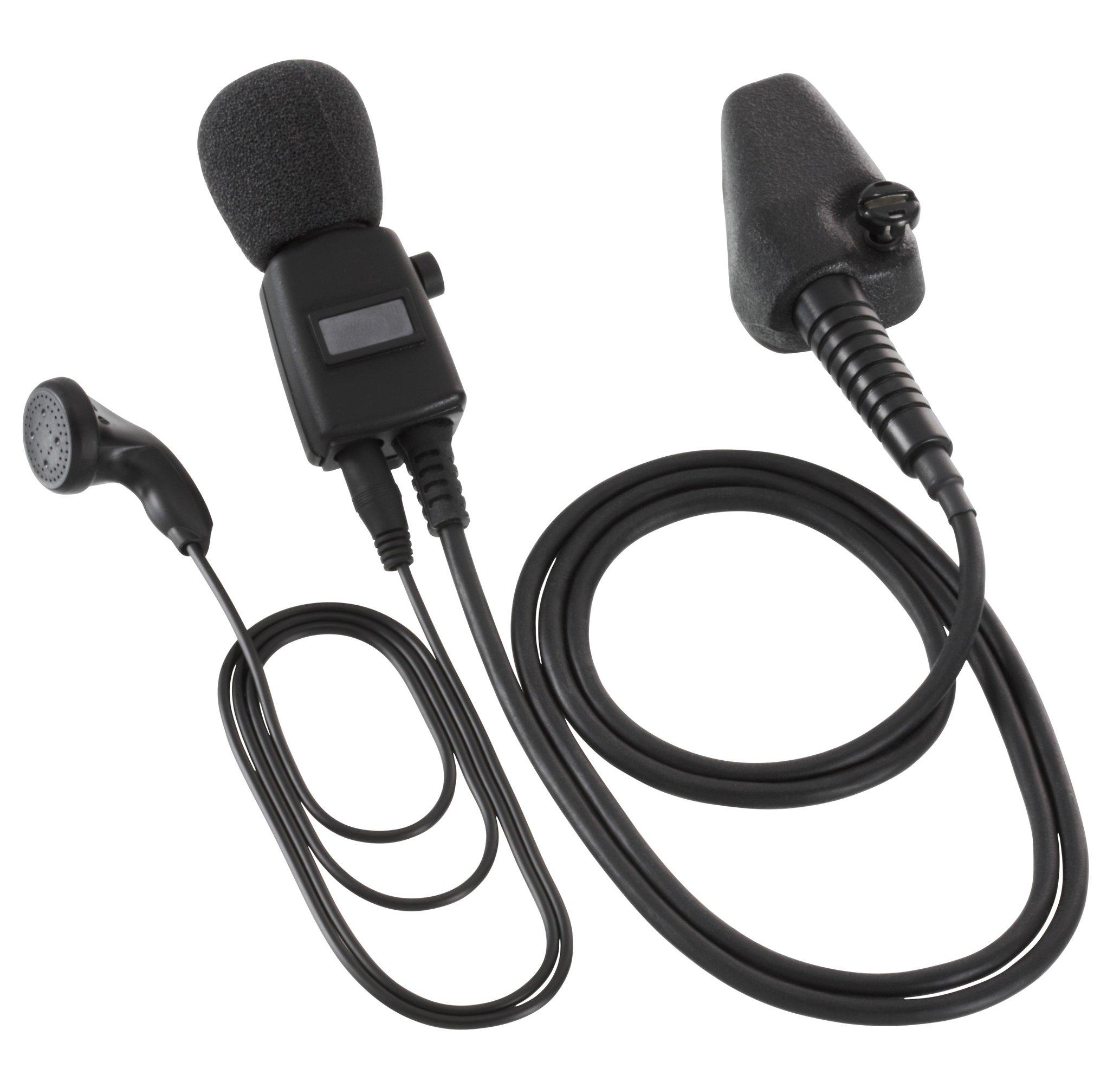 

Микрофон JVC Kenwood с наушником и клипсой EMC-10 (для TCP-D201, TCP-D503, TPZ-D503, TCP-D203) чёрный