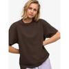 European and American New Fashion Round Neck Short Sleeve T-shirt Loose Casual Top Loose Cotton T-shirt Top