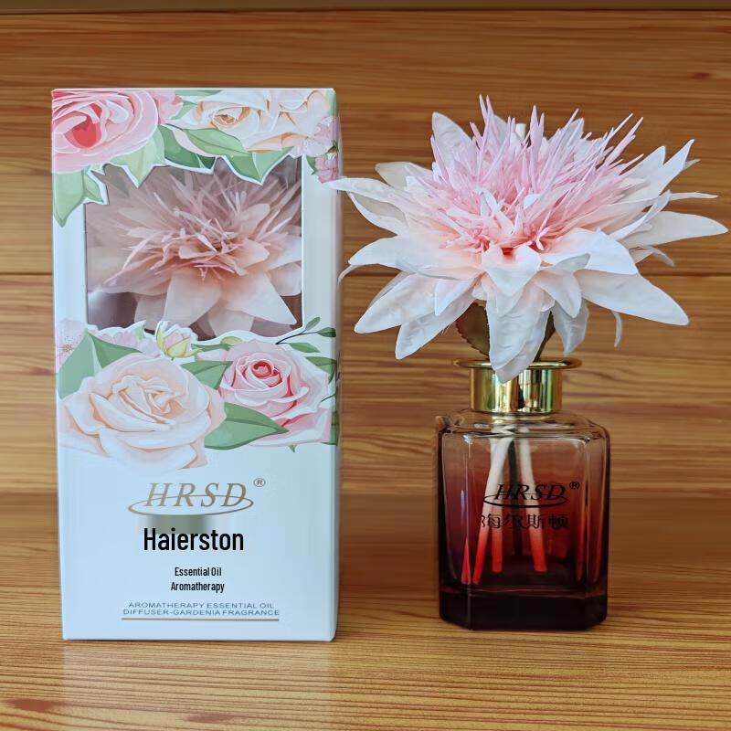 HRSD Floral Wood Aroma Diffuser Set