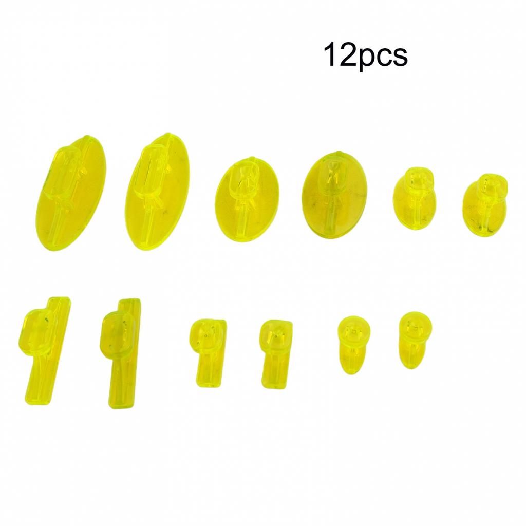 Easy To Use Dent Removal Kit 12 Glue Tabs Auto Paintless Dent Repair Tools