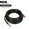 5800PSI 50ft High Pressure Washer Tube Cleaning Hose 3 8inch Quick Connector