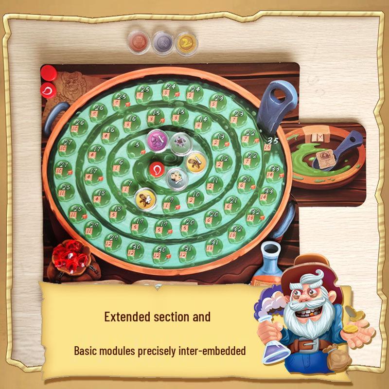 Quack Doctor Adventure Board Game: Jianghu Expansion - Adult Strategy Party Game