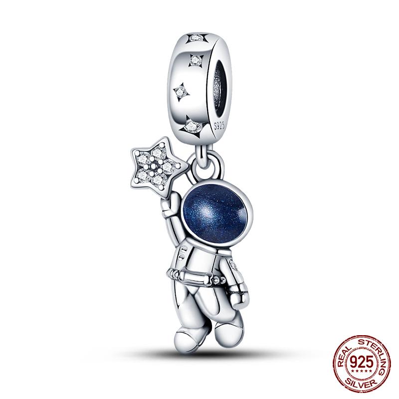 Original 925 Prata Esterlina Cor Mágica Camaleão Luminoso Série Charme Contas Adequado Ajuste Pulseira DIY Jóias Presentes